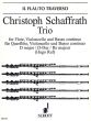 Schaffrath Trio D-major Flute-Violoncello or Viola da Gamba and Bc (Score/Parts) (edited by Hugo Ruf)