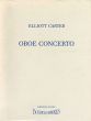 Carter Concerto for Oboe and Orchestra Score