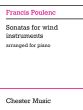 Poulenc Sonatas for Windinstruments for Piano solo (arr.)