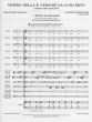 Monteverdi Vespro Della Beata Vergine - Vespers (1610) for SSTTBB Soloists, SATTB Chorus and Orchestra Performing Score (Edited by Jeffrey Kurtzman)