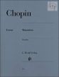 Chopin Mazurkas Piano solo (edited by Ewald Zimmermann) (Henle-Urtext)