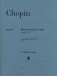 Chopin Sonate No. 2 Op. 35 b-moll Piano solo (Ewald Zimmermann - Hans-Martin Theopold Fingering) (Henle-Urtext)