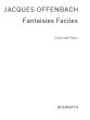 Offenbach Fantaisies Faciles d'Opera Cello and Piano (Rossini-Bellini-Mozart) (Mengler)