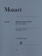 Mozart Sonate B-dur KV 333 (315c) fur Klavier (edited by Ernst Herttrich - fingering by H.M. Theopold) (Henle-Urtext)