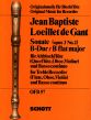 Loeillet Sonate B-Dur Op.3 No.2 Altblockflote[Flote/Oboe] und Bc (Herausgegeben von Nikolaus Delius, Continuo Bernd Boie) (Schott)