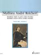 Reichert Works for Flute and Piano Vol.1 with Op.1 - 3 - 4 - 7 and 8 (Edited by Nikolaus Delius)