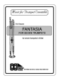 Ewazen Fantasia for 7 Trumpets in B-Flat Score and Parts