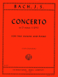 Bach Concerto d-minor BWV 1043 2 Violins-Piano (Galamian)