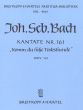 Bach Kantate BWV 161 - Komm du susse Todesstunde (Come, thou blessed hour of parting) Fullscore ((dt./engl.))