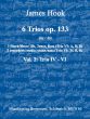 Hook 6 Trios Op.133 Vol.2 (No.4 - 6) 3 Blockfloten (ATB) (Partitur