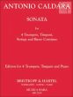 Sonate C-dur (4 Trumpets-Timpani-Strings-Bc)