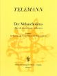 Telemann Der Melancholicus (Bin ich denn so gar verlassen) TWV 20:44 Sopran[Tenor].-Vi.-Bc (Part./St.)