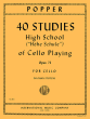 Popper High School of Cello Playing Op.73 (40 Studies) (Nathan Stutch)