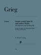 Grieg Sonata a-minor Op.36 and other Works for Violoncello and Piano (Edited and Fingering by Einar Steen-Nokleberg) (Henle-Urtext)