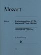 Mozart Quintett KV 581 A-dur & Fragment KV Anh.91(516c) Bb-Dur ((Wiese) (Stimmen) (Henle-Urtext)