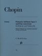 Chopin Polonaise Brillante Op.3 und Duo Concertant Violoncello-Klavier