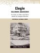 Jadassohn Elegie Flute and Piano (edited by Douglas Worthen)