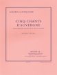 Canteloube 5 Chants d'Auvergne (Soprano-Woodwind Quintet- Harp) (Score/Parts) (arr. Chris Allen)