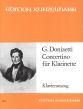 Donizetti Concertino Clarinet-Orchestra (Piano Reduction) (This is only the Second Part = Allegretto of the Concerto)