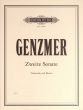 Genzmer Sonate No. 2 GeWV 239 Violoncello und Klavier (1976/77)