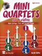 Stiles Mini Quartets Vol.1 for 4 Violins (Open Strings-First and Second Finger) (1.Pos.) (Score/Parts) (Bk-Cd)