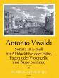Vivaldi Sonata a-minor RV 86 Treble Recorder [Fl.]- Bassoon [Vc.]-Bc) (Score/Parts) (Bernhard Pauler)