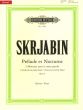 Scriabin Prelude & Nocturne Op.9 Piano left hand (1894) (edited by Gunther Philipp)