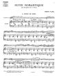 Planel Suite Romantique No.5 Conte de Noël Saxophone Alto et Piano