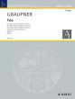 Graupner Trio B-minor GWV 219 Flute-Violin and Bc (Score/Parts) (edited by Vanessa Mayer)