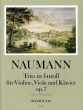 Naumann Trio f-minor Op. 7 Violin-Viola and Piano (Score/Parts) (Bernhard Pauler)