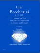 Boccherini 2 Sonatas (c-minor and C-major G.18) (edited by Kenneth Martinson) (Urtext)