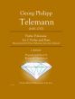 Telemann Partie Polonaise (Reconstructed by Hans Hickmann from Lute Tabl.) (2 Violas-Bass) (Score/Parts) (edited by Kenneth Martinson)