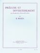 Bozza Prelude et Divertissement pour Saxophone alto ou Clarinette et Piano