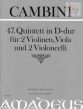 Quintet No.47 D-major (Score/Parts)