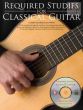 Required Studies for Classical Guitar Book with Cd