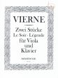 2 Stucke Op.5 Le Soir and Legende fur Viola und Klavier