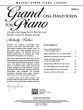 Bober Grand One-Hand Solos Vol.4 8 early intermediate Pieces for Right or Left Hand alone (8 early intermediate Pieces for Right or Left Hand alone)