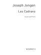 Jongen Les Cadrans Soprano Voice-Piano and String Quartet Score/Parts