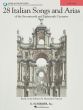 28 Italian Songs and Arias of the 17th. and 18th. Centuries Low Voice (Book with Audio online) (based on the editions of A. Parisotti) (R.Walters)