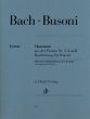 Bach Chaconne aus der Partita No.2 d-moll Klavier (transcr. by Ferruccio Busoni) (edited by Norbert Mullemann) (Henle-Urtext)