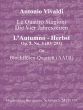 Vivaldi 4 Jahreszeiten Op.8 No.3 RV 293 l'Autumno 4 Blockflöten (AATB) (Part./Stimmen) (arr. Johannes Bornmann)