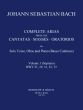 Bach Complete Arias and Sinfonias from the Cantatas, Masses, Oratorios Vol. 1 Soprano-Oboe and Bc (Score/Parts) (edited by John Madden and C. B. Naylor)