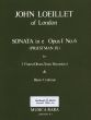 Loeillet Sonate e-minor Op. 1 No. 6 2 Flutes (Oboes / Tenor Recorders) and Bc (Priestman IX) (edited Robert Paul Block)