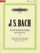 Bach J.S. Sonaten Vol.2 No.4 - 6 BWV 1033-1034-1035 fur Flöte und Bc (Hampe/Eberth) (Peters Urtext)