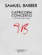 Barber Capricorn Concerto Flute-Oboe-2 Trumpets and Strings (Study Score)