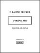 Racine Fricker O Mistress Mine (Voice[Tenor] and Guitar)