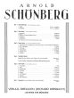 Schoenberg 4 Lieder Op.2 No.1 Erwartung fur Hohe Stimme und Klavier (Herausgeber Richard Dehmel)