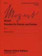 Mozart Sonaten Vol.1 fur Violine und Klavier (edited by Karl Marguerre and Gidon Kremer) (Wiener-Urtext)