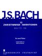 Bach 15 2 Part Inventions BWV 772 - 786 for 2 Flutes (edited by Werner Richter)