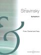 Strawinksy Epitaphium flute-clarinet-harp